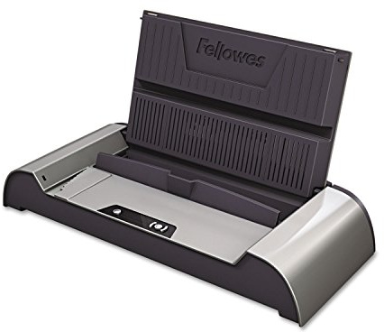 Fellowes Máquina de encuadernación Helios 60 térmica (5219501), platino/grafito