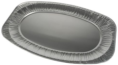 CONTITAL V350G Teglie e Vassoi in Alluminio Small - 10 Pezzi, Vaschette Monouso, Contenitori per Dolci Take Away, Usa e Getta, Linea Professionale