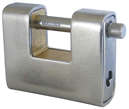 Asec Padlock As770-90mm Ss Blocklock V