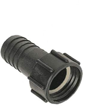 Pisces 32mm Barb to 1.25''(in) Female BSP hosetail for Pond and Garden Hose - Hose Tubing Adaptor for Easy Connection to Hosepipe