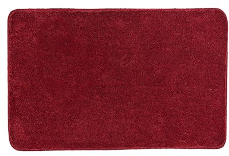 Kleine Wolke Seattle / 55 x 65 cm/Farbe Granat Badteppich, Polyester, 55x65x3 cm, 4071468539
