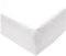 Amazon Basics Lenzuolo con angoli Matrimoniale, 160 x 200 x 30 cm, in 100% Microfibra con altezza da 30cm, Bianco