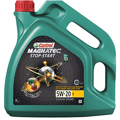 Castrol OLIO LUBRIFICANTE MOTORE MAGNATEC STOP&START 5W-20E Q3 4L