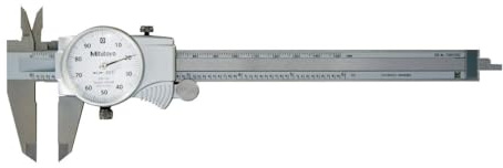Mitutoyo 505–742 Messschieber, D6 Zoll TX, 0,3 cm pro Rev, 0–15,2 cm Reichweite, 0,000000000000000000000000000000000000000