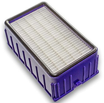 vhbw filtro compatibile con Dyson DC-11, DC11 Allergy aspirapolvere - filtro HEPA post-motore bianco/lilla - Sostituisce 905386-01