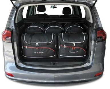KJUST Dedizierte Kofferraumtaschen 1 stk kompatibel mit OPEL ZAFIRA C (P12) 2011-2019