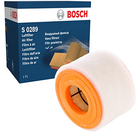 Bosch 0 Car Air Filter - Separates Particles from the Air Intake - Moisture-resistant plus High Tensile Strength