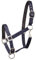 Waldhausen Perlonhalfter Satin, blau, WB