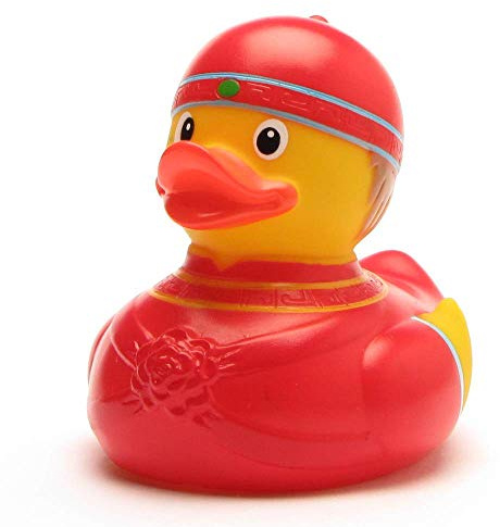 DUCKSHOP I Badeente Russischer Bräutigam I Quietscheente I L: 7,5 cm