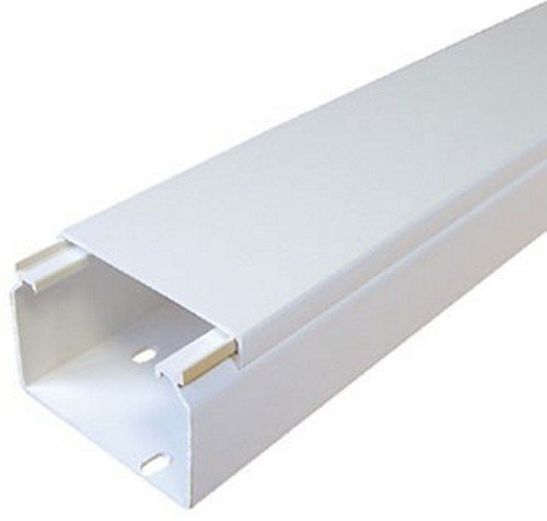 Kabelkanal reinweiss Gewiss 40x60 mm - 24 Meter Paket 12x 2m Stangen, (2,50 €/m)
