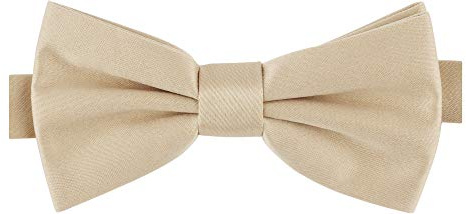 Ladeheid Pajarita Unisexo Niños MJ (10cm x 5cm, Beige)