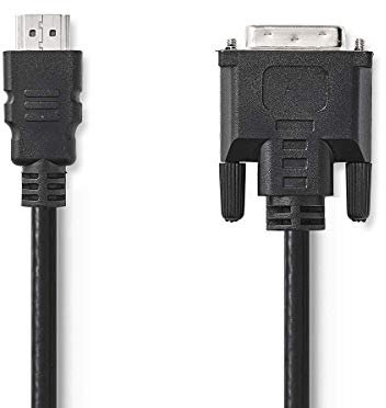 Nedis Cavo HDMI-DVI connettore HD MI - DVI-D maschio 24+1