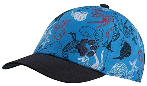 Jack Wolfskin Jungen Baseballmütze Für Jungen Splash Cap Kids, Sky Blue Allover, ONE Size, 1906902-7540
