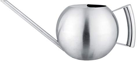 Petits bidons d'eau Modernes Bec Long F,Arrosoir de Jardin, arrosoir en Acier Inoxydable 1000 ML Longue Bouche Ronde Pot d'arrosage, pour la Maison Jardin Plante, arrosoir Pot d'arrosage en INOX