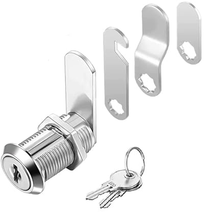 Briefkastenschloss 16/30mm Cam Lock Schrank Mailbox Schublade Schloss Schrank Spind Mit 2 Schlüssel for RV Camper Tür Werkzeug box Möbel Hardware (Color : 30mm)