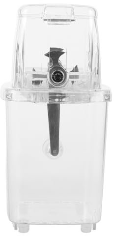 BIUDECO Tritaghiaccio Portatile Per Tritato Per Granita e Bevande Design Mano e Base Antiscivolo Per