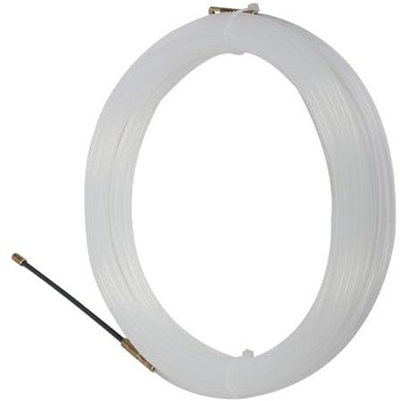 Outil de plomb flexible de 10 mètres de fil en nylon de 3 mm de diamètre pour des courses électriques fluides