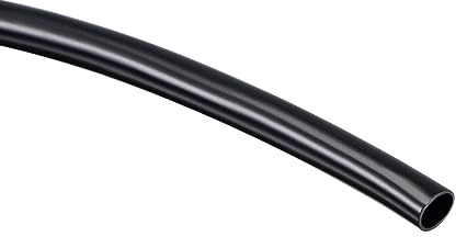 QUARKZMAN Tuyau Cache Cable 5mm ID Tube en PVC Noir pour Gainage de Câbles, Longueur de 7 M