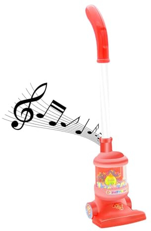 Juego de rol – Limpieza de juguetes – Aparatos de limpieza de luces, limpiador de suelos de salida de sonido, colector de polvo eléctrico para niños | Desarrollo infantil pretende, aparatos, barredora