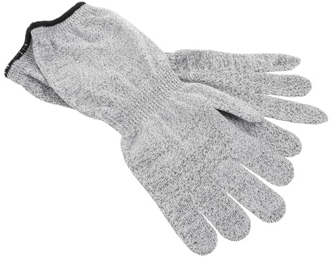 DECOMELODY Coupure Résistants à Lusure avec Manches Longues Protection Respirante pour Cuisine Jardinage et Travaux Industriels de Sécurité Cut pour Hommes et Femmes