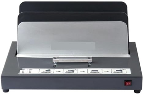 Machine à relier, Relieuse thermique TB-500E Reliure électrique 500 feuilles A4 3 minutes de préchauffage Longueur de reliure de bureau A4 / 297 mm