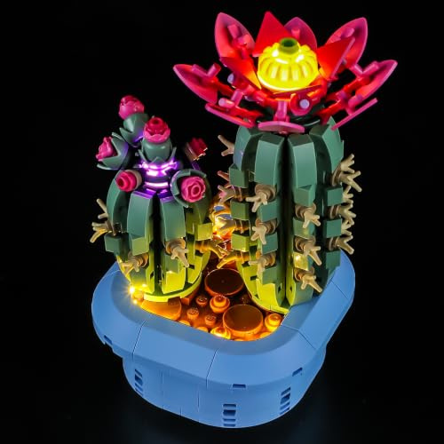 YEABRICKS LED Light for Lego-11509 Botanicals Flowering Cactus Building Blocks Model (Building Set NOT Included)