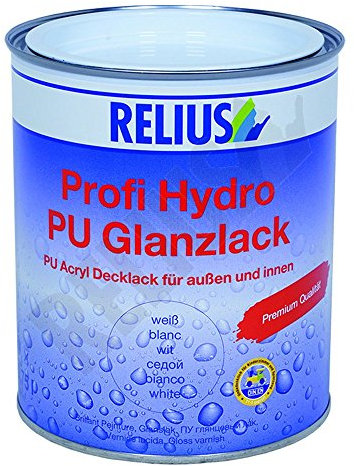 Relius Profi Hydro PU Glanzlack weiß 2.5 Liter
