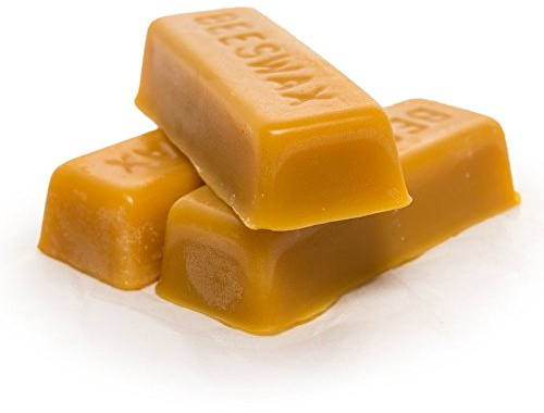 LiveMoor 3 x Beeswax blocks - Naturally Fragrant Beeswax