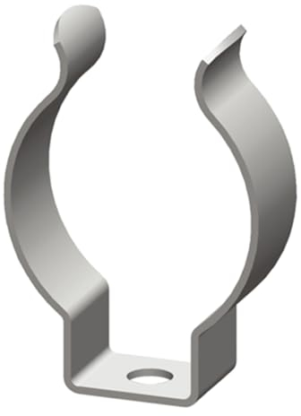 RS PRO Stahl Federklemmen ø 28mm, 25.4mm x 37.7mm x 9.53mm 4mm, Packung a 10 Stück