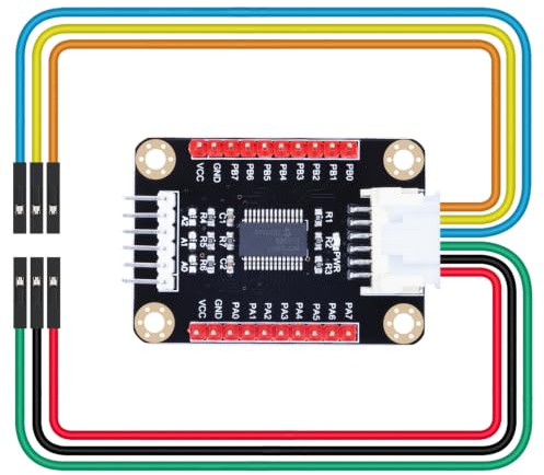 CQRobot MCP23017 16Bit I/O-Erweiterungsmodul Für Arduino Raspberry Pi STM32 | I2C-Gesteuert, Erweitert 2 I2C-Signalpins Auf 16 I/O-Pins. Bis Zu 8 Module Kaskadierbar Für Bis Zu 128 I/O-Pins