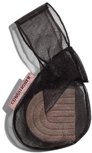 Kitsch Bar Soap Saver Bag – Patented Mesh Bag Soap Holder for Shampoo and Conditioner Bars - Extends Use & Prevents Soggy Mess - Recycled Mesh Beauty Pouch, Eco-Friendly – Black