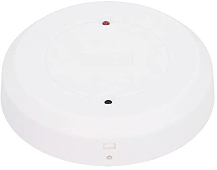 Rilevatore di vetri, allarme per finestre di sicurezza domestica Sensore antieffrazione per porte tonde Finestre Rilevatore di rottura vetri cablato con manuale per la sicurezza