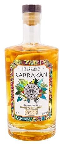Cabrakàn - Rhum arrangé pomme poire caramel d'Isigny 70cl - Produits-Normandie