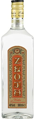 Wodka Złota 500 ml | Vodka |500 ml | 40% Alkohol | Destylarnia Chopin | Geschenkidee | 18+