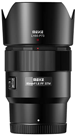 Meike Téléobjectif Moyen 85 mm F1.8 Objectif Appareil Photo avec Mise au Point Automatique STM Moteur Pas à Pas Plein Cadre Portrait Compatible avec Les appareils Photo Nikon Z Mount Z50, Z5, Z6, Z7