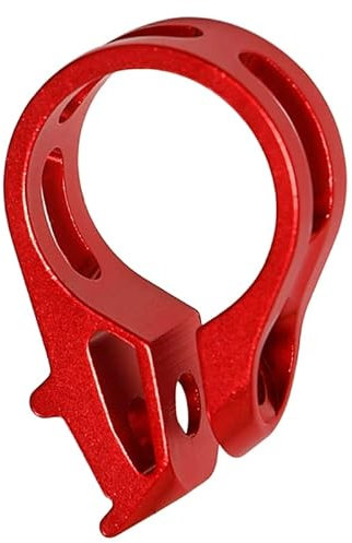 Aluminium-Legierung Bike Clamp Bike Shifter Clamp Fahrräder Klemme 22,2 mm Schalthebelklemme mit Schrauben für Mountainbikes