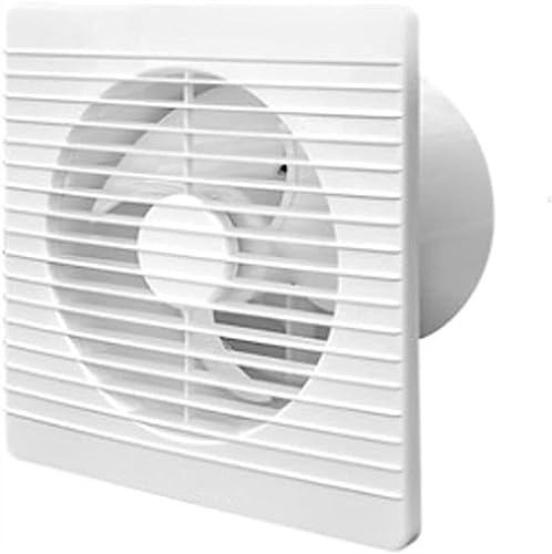 FAiruo Extractor Industrial, ventilación Industrial, ventilación de baño, Extractor de Pared/Techo, Ventilador de baño Blanco, Extractor de Aire (Size : 8 Inches)