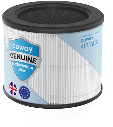 COWAY Genuine Air Purifier Filter for AIRMEGA 100, Designed for Europe | One filter combines pre-filter, HEPA and activated carbon; Coway-engineered for consistent airflow and filtration.