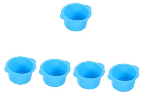 Beavorty 5 Pièces machine à d'épilation fartage wax machine epilation machine chauffage bol chauffe- pour remplacement Doublure chauffante pour fondue Gel de silice