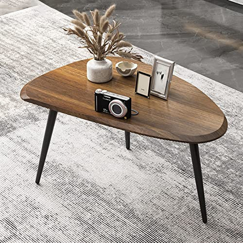 Mid Century Satztisch-Set für Wohnzimmer in Jazz Schwarz/Walnussholz-Finish (mehrere