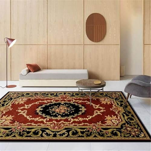 RUGMRZ Mädchen Schlafzimmer Dekoration Schlafzimmer-Teppich Schlafzimmer, Roter Teppich, Wohnzimmer, Bedruckter Maschinenwaschbar Küchenteppiche 140X200Cm 4Ft 7.1''X6Ft 6.7''