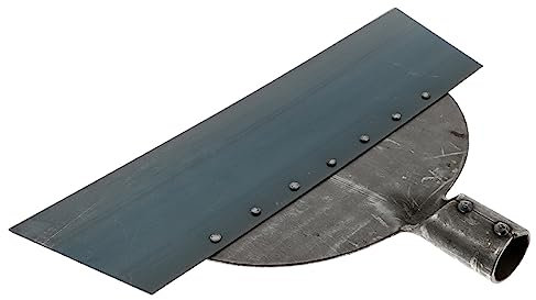TOYANDONA Tête De Pelle Acier pour Mur Pelle Droite pour Cage à Bétail à De Porc