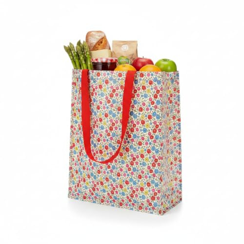 LS-LebenStil Shopper Einkaufstasche 40x34cm Strandtasche | Hochwertiger Kunststoff | Schultertasche Tragetasche City Einkaufsbbeutel Einkaufskorb Allzwecktasche Wiederverwendbar
