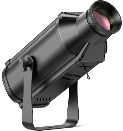 100W LED Pinspot COB DMX512 Profilbühne Scheinwerfer Licht RGB Punktstrahler Spiegelkugel 25° Strahlwinkel 4 Steuerungsmodi Manueller Fokus Überblendung Stroboskop für Bar Tanzhallen Party Hochzeit