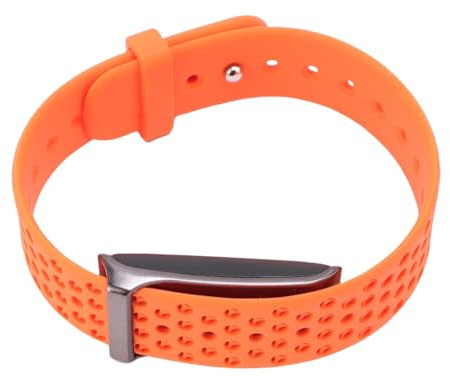lyrlody Fitness Tracker Braccialetto Fitness Tracker di attività con Durata della Batteria di 40 Giorni Analisi del Sonno Impermeabile 10M 120 modalità Sportive Frequenza Cardiaca e App (ORANGE)