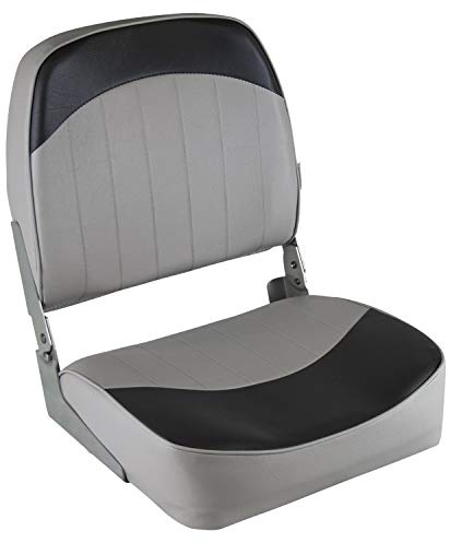 Wise 8WD734PLS-664 Sedile per Barca con Schienale Basso, Grigio/Antracite