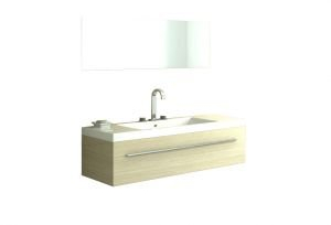 Jet-Line | Badmöbel |Waschtisch Bern | Badezimmer | Waschplatz | Holz hell | Waschbecken | Spiegel | Unterschrank | WC | Bad