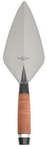 New Marshalltown 3411L 11 Leather Handle Building Trowel London Pattern