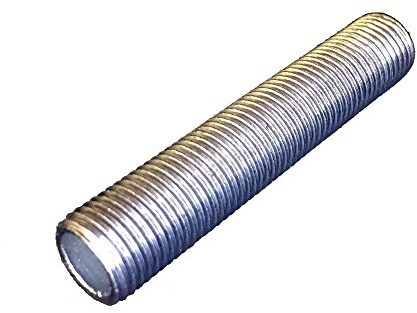 FE Gewinderohr M10x1 Länge 30mm Verzinkt Lampenrohr >> Anschlussrohr 10 Stück