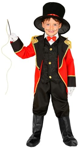 W WIDMANN MILANO Party Fashion - Disfraces infantiles de maestro de ceremonias, domador, disfraces de carnaval